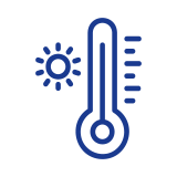 温度計のアイコン